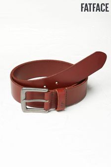 FatFace Brown Italian Leather Belt (D04809) | $70