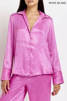 River Island Pink Bling Shirt (D06104) | €14.50