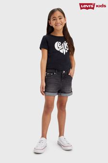 Levi's® Grey Girlfriend Denim Shorts (D06315) | €19 - €22