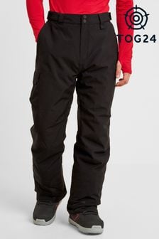 Tog 24 Black Hurricane Ski Salopettes Trousers (D07781) | AED610