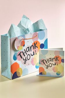 Bright Thank You Gift Bag (D07852) | 6 €