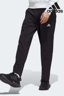 أسود - Adidas Sportswear Aeroready Essentials Stanford Open Hem Joggers (D07872) | 210 ر.س