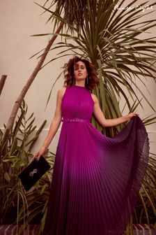 Phase Eight Purple Simara Ombre Dress (D08302) | €89