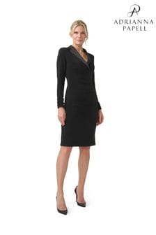 Adrianna Papell Black Bodycon Mini Workwear Dresses Next Luxembourg