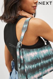 Tie Dye Print Elongated Shoulder Bag (D08966) | €16