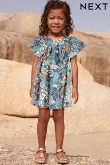 Хлопковое платье с оборками (3 мес.-8 лет) (D09000) | €11 - €14