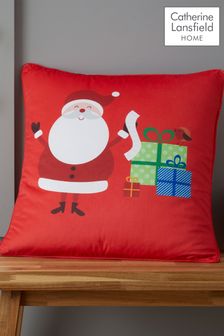 Catherine Lansfield Red Santa's Christmas Presents Cushion (D09087) | 15 €