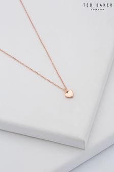 Tono dorado rosa - Ted Baker Hara: collar con colgante de corazón pequeño para mujer (D09178) | 42 €