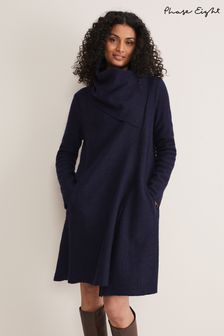 Phase Eight Blue Bellona Knit Coat (D09270) | 95 €