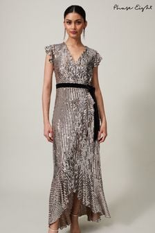 Phase Eight Metallic Enja Sequin Maxi Dress (D09280) | $494