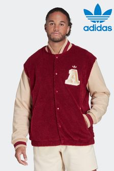 Красная куртка в студенческом стиле Adidas Originals (D09647) | €119