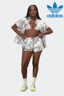 adidas originals Silver Metallic Shorts (D09658) | €69