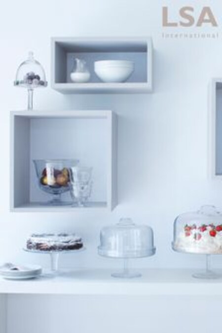 LSA International Clear Serve Cake Stand (D11396) | €95