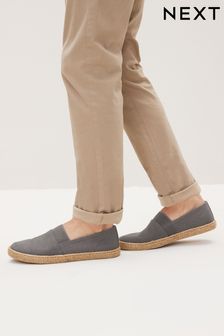 Sivá - Plátenné topánky (D11586) | €24