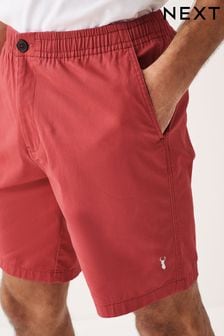 Red Stretch Chino Shorts (D12087) | €12.50