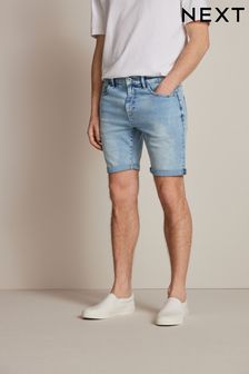 Стретчевые джинсовые шорты (D12808) | €11