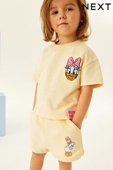  (D14200) | HK$157 - HK$192 黃色Daisy Duck - Disney短款同款套裝 (3個月至7歲)