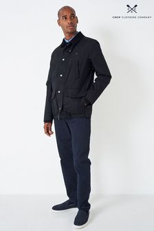Crew Clothing Company Cotton Casual Casual Black Coat (D14441) | €120