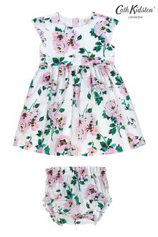 Cath Kidston Baby Cream Tie Back Dress (D14950) | $59