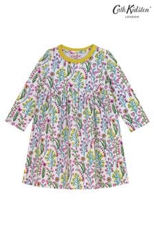 Cath Kidston Baby Cream Long Sleeve Everyday Dress (D14952) | $36