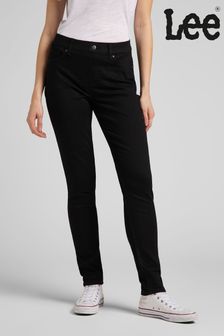 Lee Skinny Black Denim Comfort Jeans (D15098) | $107