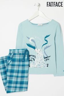 FatFace Blue Perry Polar Bear Pyjama Set (D15972) | €37