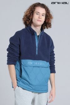 Мужская флисовая рубашка из переработанных материалов Animal Темно-синий Синий Blaze (D15993) | €56