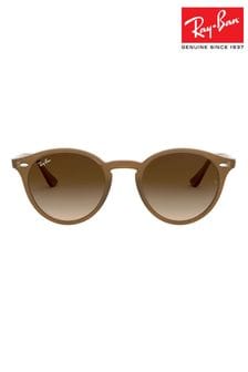 Hellbraun - Ray-ban® Klassische, runde, mittelgroße Sonnenbrille (D16027) | 239 €