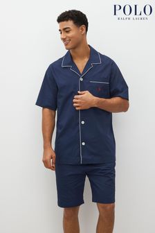 Polo Ralph Lauren Short Sleeve Logo Pyjama Set (D16162) | €136