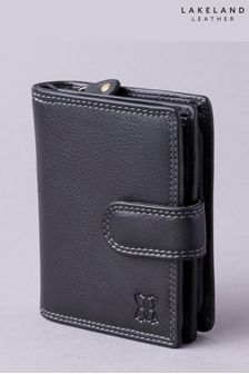 أسود - محفظة جلد صغيرة من Lakeland Leather (D16422) | 159 ر.س