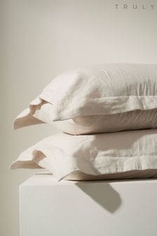 Truly Grey Linen Oxford Pillow Cases (D16569) | 475 zł