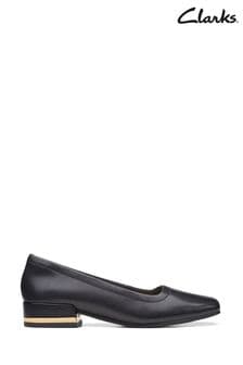 Clarks Black Seren 30 Court Shoes (D16773) | €51
