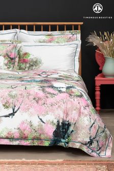 Timorous Beasties Pink Pinyin Tree Duvet Cover and Pillowcase Set (D16809) | €122 - €198