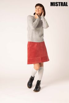 Mistral Pink Directional Cord Skirt (D16835) | 167 zł