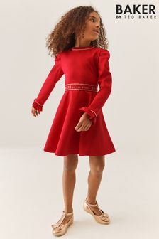 Czerwona sukienka Baker By Ted Baker z tkaniny ponte (D17183) | 147 zł - 175 zł