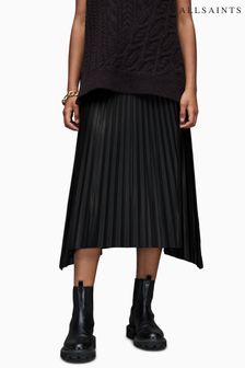 AllSaints Black Sylvy Skirt (D17298) | TRY 5.406