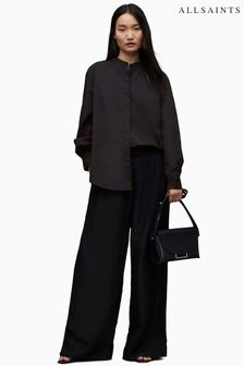AllSaints Black Marcie Shirt (D17307) | HK$1,224