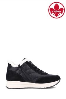 Черные ботинки на молнии с классической высотой Rieker R-evolution (D17434) | €50
