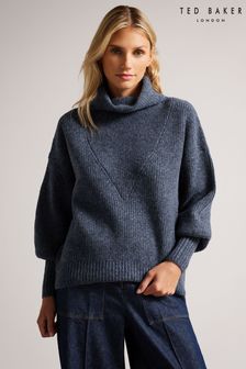 Blau - Ted Baker Chloe High Neck Sweater (D17450) | 195 €