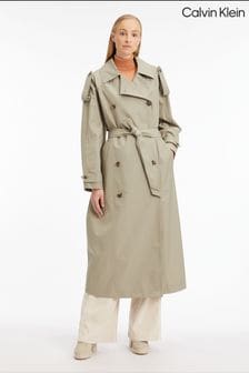 معطف رمادي تلبيس واسع من Calvin Klein (D17978) | 1,968 د.إ
