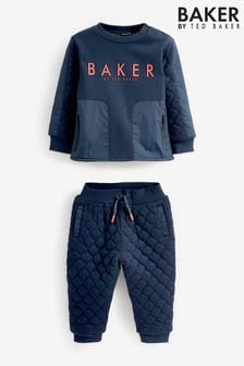 Baker by Ted Baker Quilted Sweater and Jogger Set (D18115) | $99 - $110