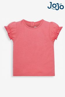 JoJo Maman Bébé Dusky Pink Pretty T-Shirt (D18223) | €18