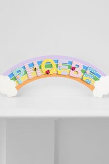 JoJo Maman Bébé Rainbow Door Plaque (D18224) | $28