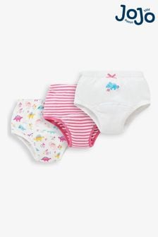 Jojo Maman Bébé 3條裝女童訓練內褲 (D18281) | NT$750