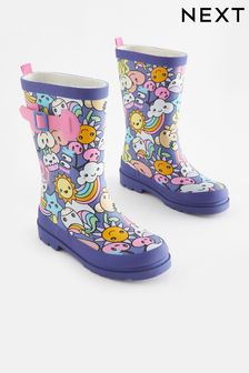 Navy Bright Character Buckle Wellies (D18541) | 21 € - 25 €