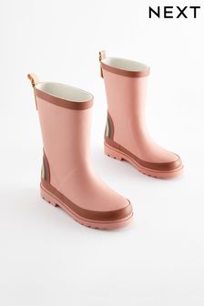 Pastel Pink Rainbow Back Buckle Wellies (D18549) | 784 UAH - 902 UAH