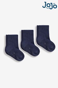 JoJo Maman Bébé Navy 3-Pack Short Socks (D18559) | 13 €