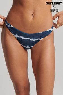 Superdry Tie Dye Navy Code Bikini Bottoms (D18968) | €18