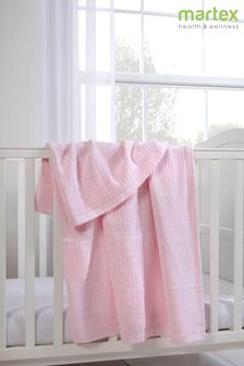 Martex Baby Pink Cellular Blanket (D19223) | AED122