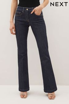 Blue Rinse Lift Slim And Shape Low Rise Flared Jeans (D19519) | $76